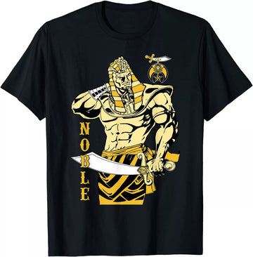 Mens Shriner Noble Pharaoh Mason PHA Shriner AEAONMS Father's Day Tee Size S-5XL