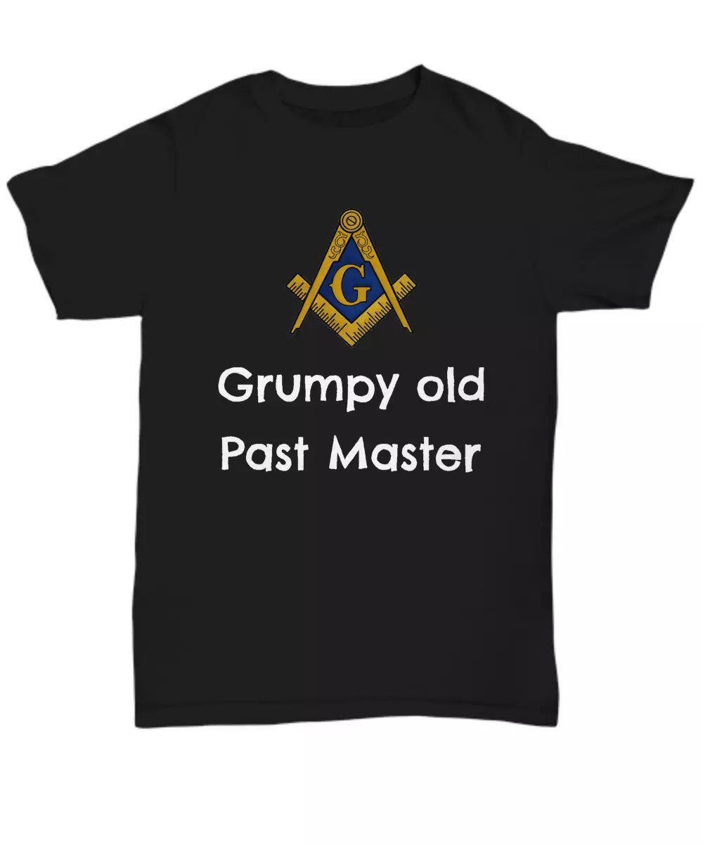 Masonic shirt - Grumpy old Past Master Funny Freemason symbol Lodge Prince Hall
