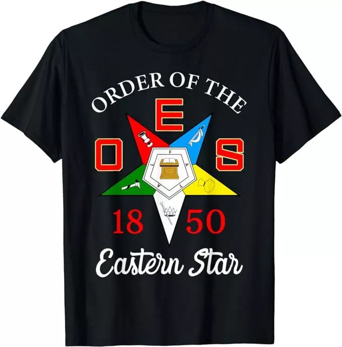OES 1850 Order of the Eastern Star Mothers Day T-Shirt Size S-5XL