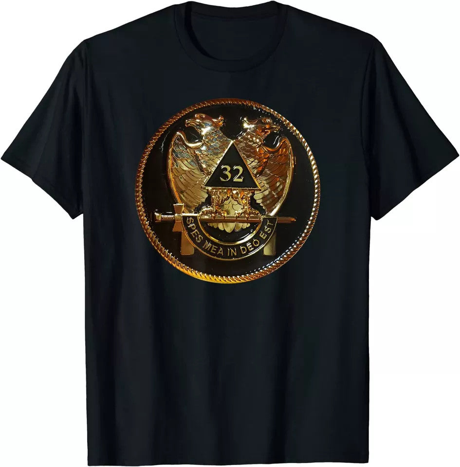Freemason Masonic Scottish Rite 32nd Degree shirt Size S-5XL