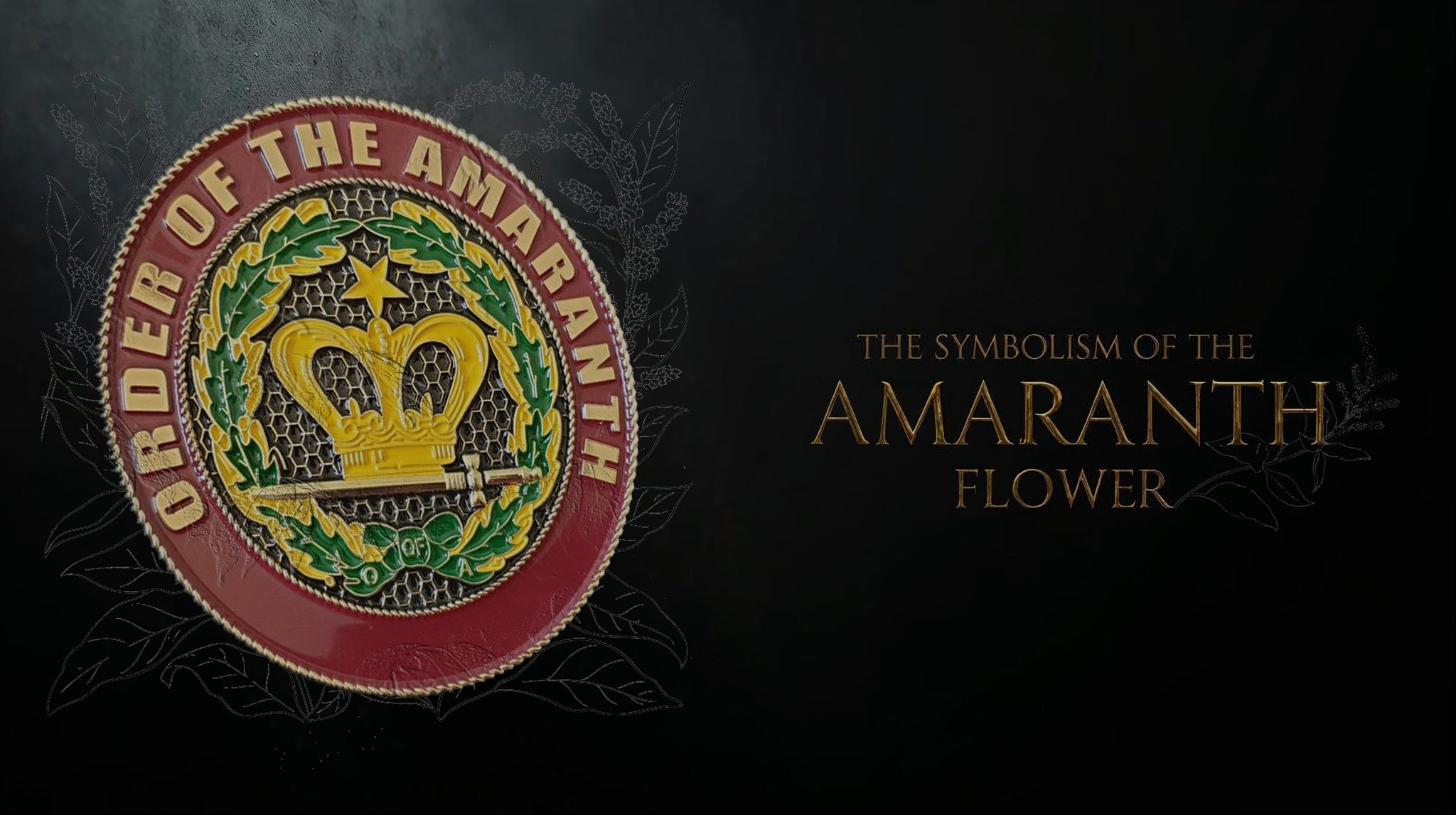The Symbolism of the Amaranth Flower in Freemasonry