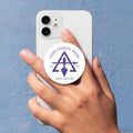 Customized Cryptic Masonry Symbol Masonic Hologram PopSocket - FUKAMASONIC