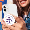Customized Cryptic Masonry Symbol Masonic Hologram PopSocket - FUKAMASONIC