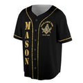 Greats Mason, Masonic Prince Hall Masons Baseball Jersey S-5XL - FUKAMASONIC