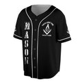 Masonic American Flag Square and Compass - Freemason Baseball Jersey S-5XL - FUKAMASONIC