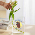 Personalized Daughter Of Sphinx DOS Lady Masonry Acrylic Book Vase - FUKAMASONIC