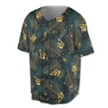 Customize Masonic Master Mason Tropical Palm Leafs Baseball Jersey S-5XL - FUKAMASONIC