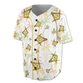 Custom Masonic Master Mason Tropical Summer Pattern Baseball Jersey S-5XL - FUKAMASONIC
