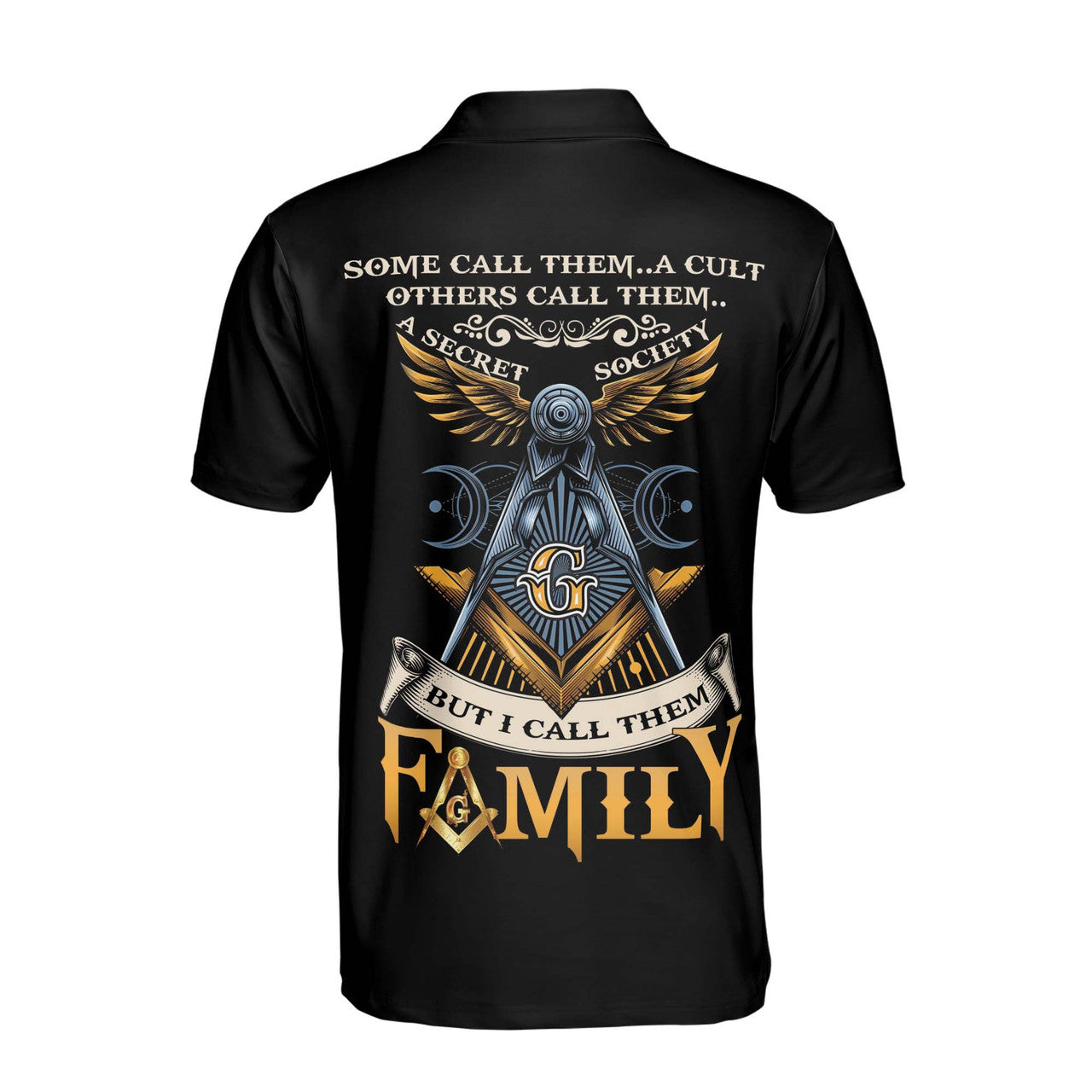 Customized Masonry I Call Them Family Men's Polo Shirt S-5XL - FUKAMASONIC