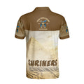 Personalized Egypt Desert Shrines Noble Men's Polo Shirt S-5XL - FUKAMASONIC