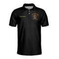 Personalized Scottish Rite 33 Wings Down Freemason Men's Polo Shirt S-5XL - FUKAMASONIC