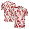 Masonic Master Mason Taki Taki Pattern Men's Polo Shirt S-5XL - FUKAMASONIC