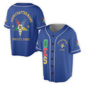 Custom Name Order of the Eastern Star OES Pentagon Down AF&AM Unisex Baseball Jersey S-5XL - FUKAMASONIC