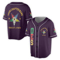 Custom Name Order of the Eastern Star OES Pentagon Down AF&AM Unisex Baseball Jersey S-5XL - FUKAMASONIC