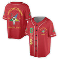 Custom Name Order of the Eastern Star OES Pentagon Down AF&AM Unisex Baseball Jersey S-5XL - FUKAMASONIC
