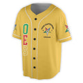 Custom Name Order of the Eastern Star OES Pentagon Down AF&AM Unisex Baseball Jersey S-5XL - FUKAMASONIC