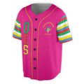 Custom Name Chapter Order of the Eastern Star Masonic OES Unisex Baseball Jersey S-5XL - FUKAMASONIC