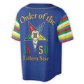 Custom Name Chapter Order of the Eastern Star Masonic OES Unisex Baseball Jersey S-5XL - FUKAMASONIC