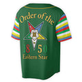 Custom Name Chapter Order of the Eastern Star Masonic OES Unisex Baseball Jersey S-5XL - FUKAMASONIC