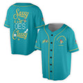 Custom Name Chapter Name OES Sassy and Classy Unisex Baseball Jersey S-5XL - FUKAMASONIC