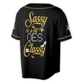 Custom Name Chapter Name OES Sassy and Classy Unisex Baseball Jersey S-5XL - FUKAMASONIC