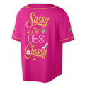 Custom Name Chapter Name OES Sassy and Classy Unisex Baseball Jersey S-5XL - FUKAMASONIC
