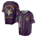 Custom Name Order of the Eastern Star Past Matron OES Gavel Unisex Baseball Jersey S-5XL - FUKAMASONIC