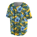 Personalized Masonic Freemason Tropical Floral Baseball Jersey S-5XL - FUKAMASONIC