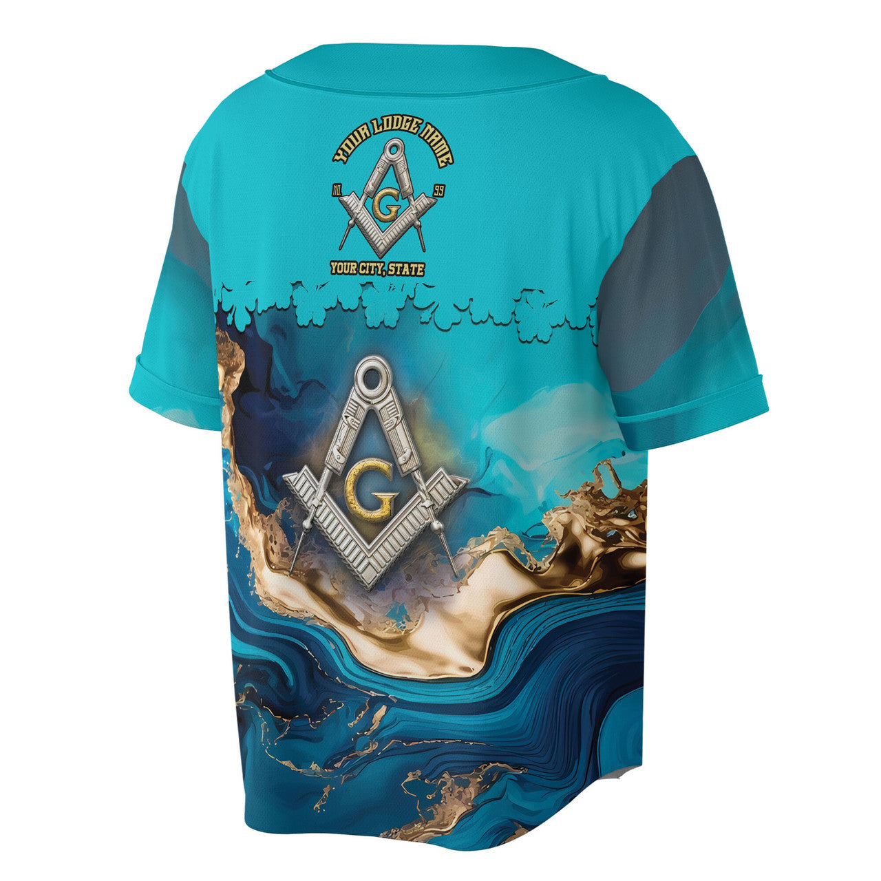 Customized Mansonry Master Mason Marbling Baseball Jesey S-5Xl - FUKAMASONIC