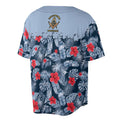 Personalized Masonic Freemasonry Ice Palm Leaf Patten Baseball Jersey S-5XL - FUKAMASONIC