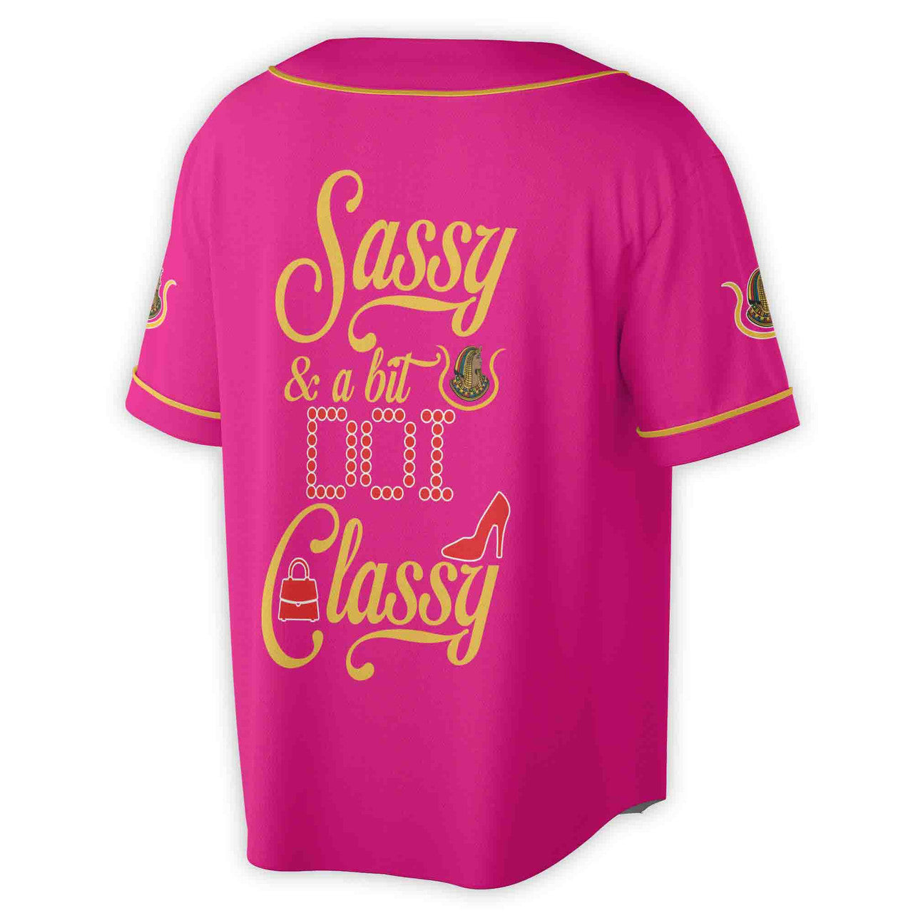 Custom Name Court Name Daughters Ancient Egypt Sassy and Classy Unisex Baseball Jersey S-5XL - FUKAMASONIC