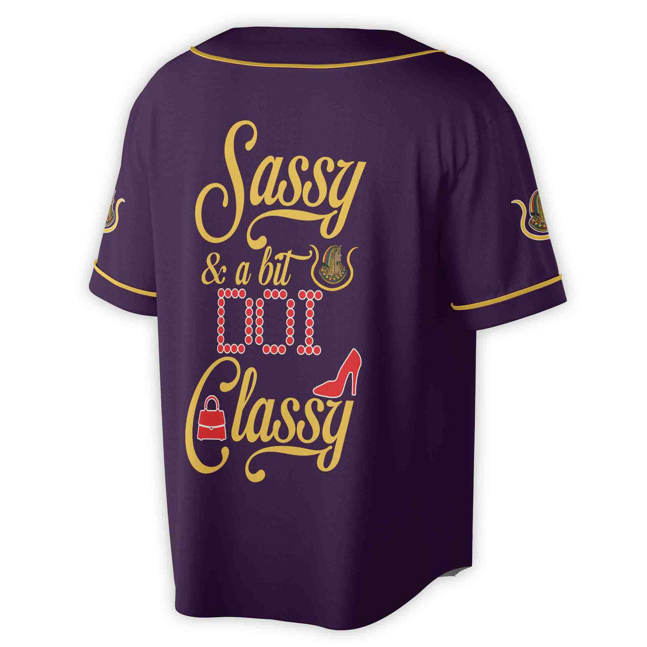 Custom Name Court Name Daughters Ancient Egypt Sassy and Classy Unisex Baseball Jersey S-5XL - FUKAMASONIC