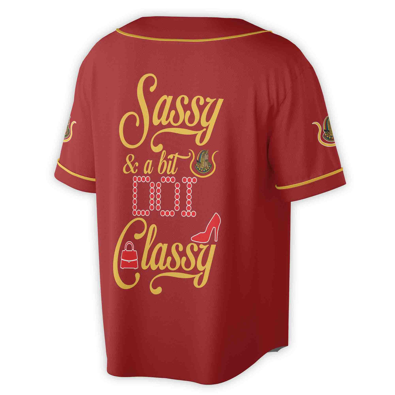 Custom Name Court Name Daughters Ancient Egypt Sassy and Classy Unisex Baseball Jersey S-5XL - FUKAMASONIC