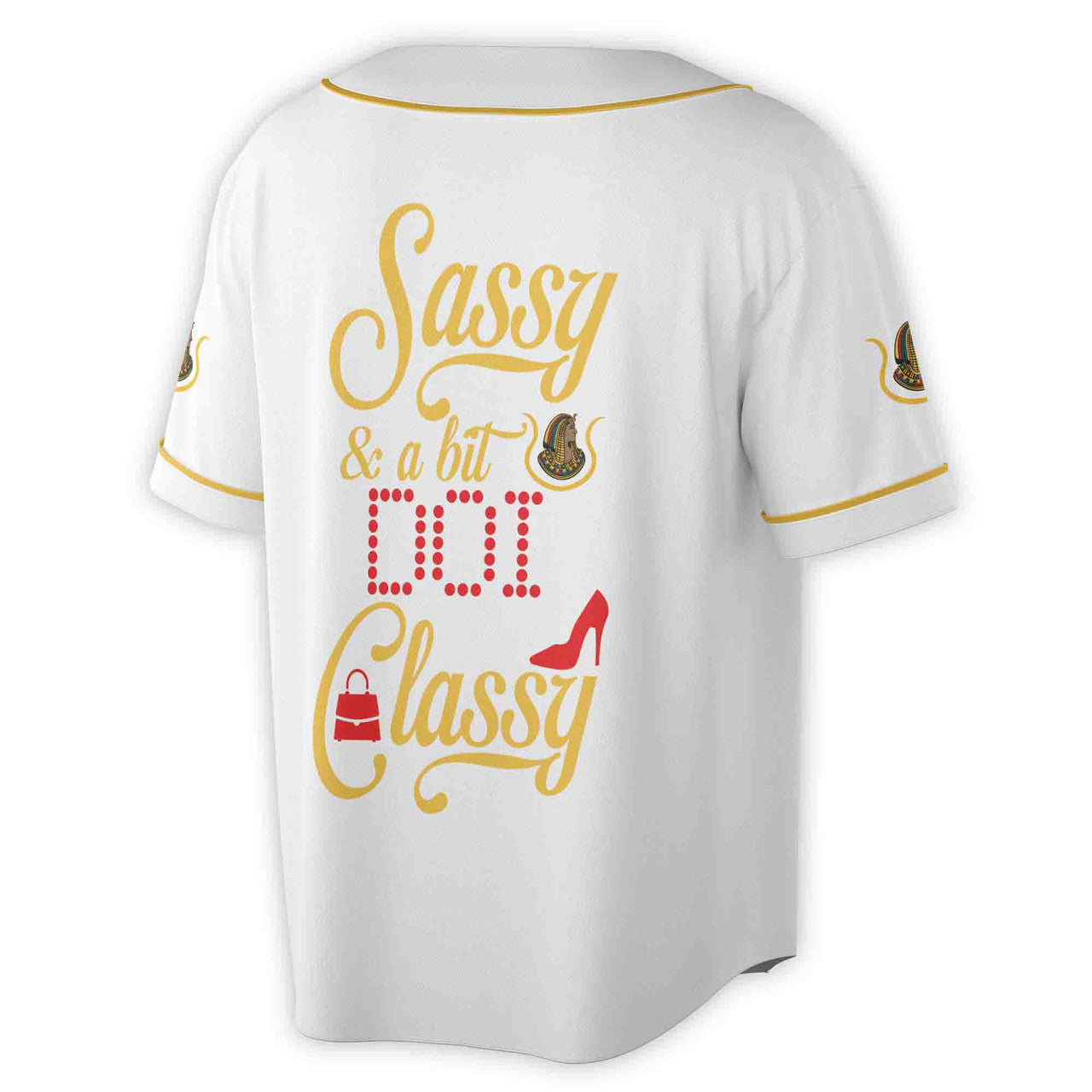 Custom Name Court Name Daughters Ancient Egypt Sassy and Classy Unisex Baseball Jersey S-5XL - FUKAMASONIC