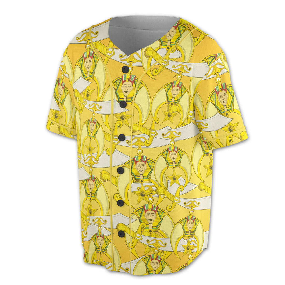 Customized Temple Mason Noble Shriners Baseball Jersey S-5XL