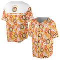 Customized Knights Templar Commandery Masonry Floral Baseball Jersey S-5XL