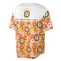 Customized Knights Temple Commandery Masonry Floral Baseball Jersey S-5XL - FUKAMASONIC
