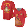 Customized Freemasonry Past Master Masonic Multi-color Baseball Jersey S-5XL - FUKAMASONIC