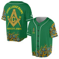 Customized Blue Lodge Master Mason Mansonic Baseball Jersey S-5XL - FUKAMASONIC