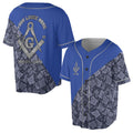 Customized Masonry Master Mason Multi-color Baseball Jersey S-5XL - FUKAMASONIC