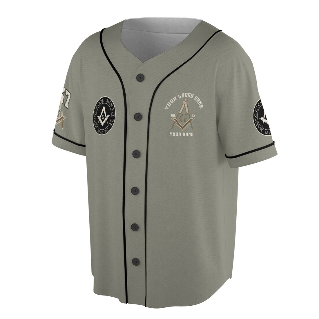 Customized Name Mason Making Good Man Better 357 Baseball Jesey S-5XL