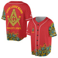 Customized Blue Lodge Master Mason Mansonic Baseball Jersey S-5XL - FUKAMASONIC