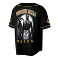 Customized Masonic PHA Riding The Goat Baseball Jersey S-5XL - FUKAMASONIC
