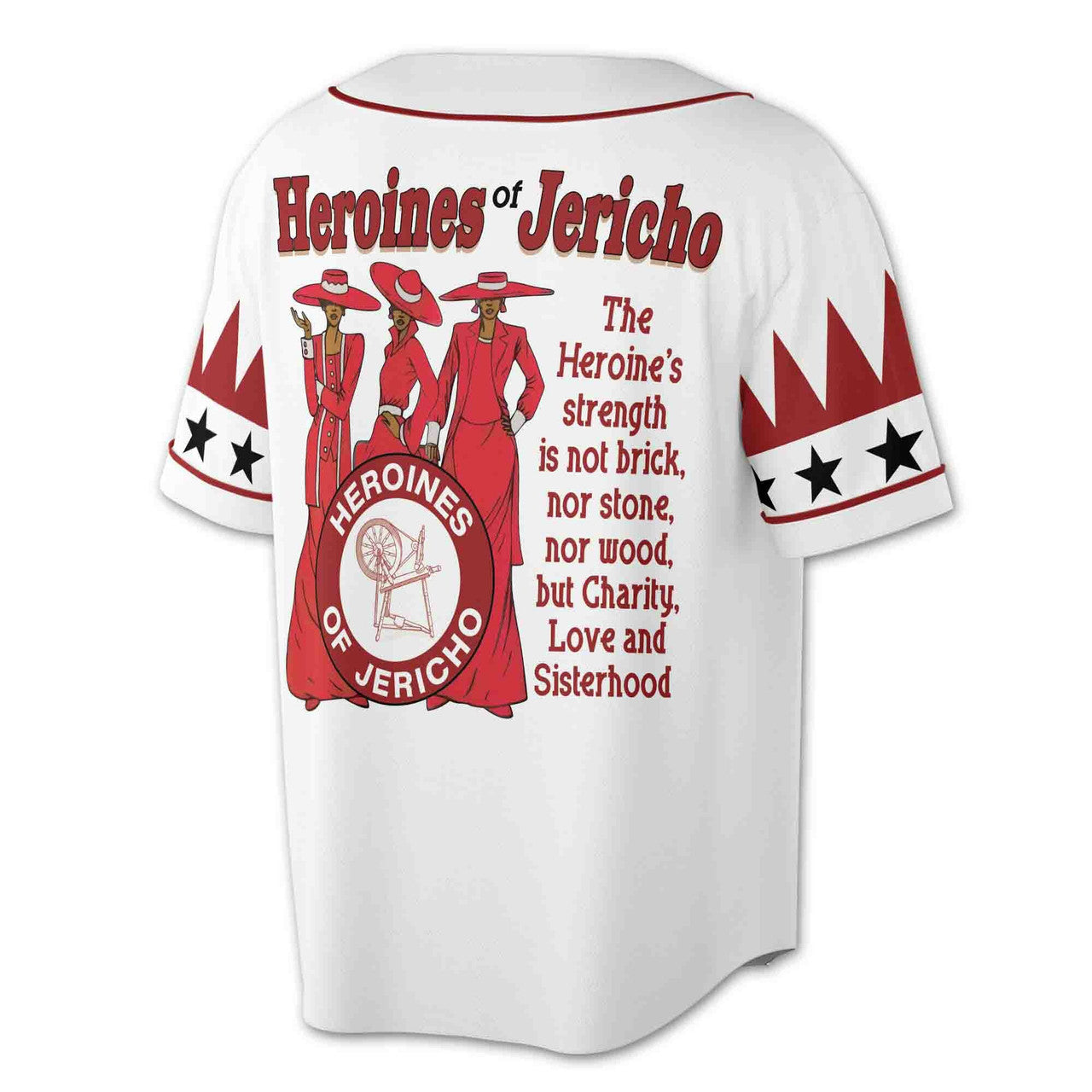 Personalized Heroines of Jericho HOJ Sisterhood Baseball Jersey S-5XL - FUKAMASONIC
