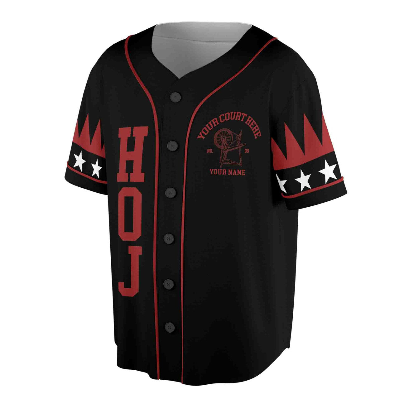 Personalized Heroines of Jericho HOJ Sisterhood Baseball Jersey S-5XL - FUKAMASONIC