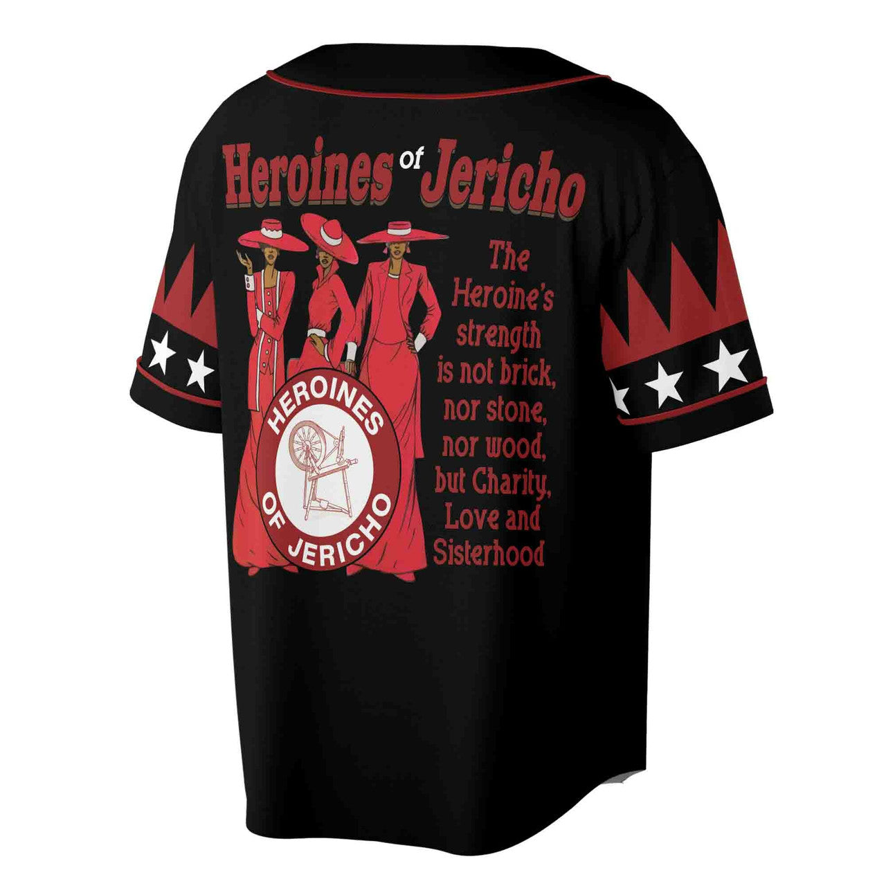 Personalized Heroines of Jericho HOJ Sisterhood Baseball Jersey S-5XL - FUKAMASONIC