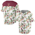 Personalized Noble Shriner Palm Tree With Camel Arabic Baseball Jersey S-5XL