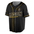Freemasonry 357 Mason Baseball Shirt Custom Lodge Name, Number And Your Name 3D Baseball Jersey Size S-5XL - FUKAMASONIC