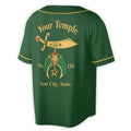 Custom Your Temple Name Noble Shriners 3D Baseball Jersey Size S-5XL - FUKAMASONIC