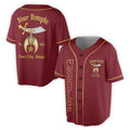 Custom Name Number Temple Shriners Noble Freemason Baseball Jersey S-5XL - FUKAMASONIC
